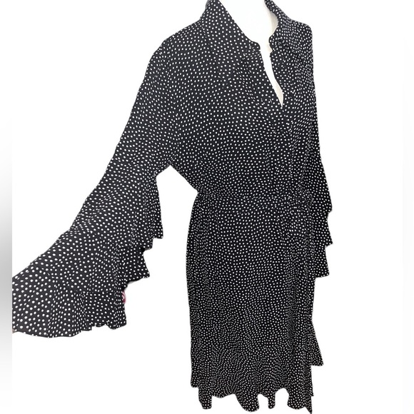 Michael Kors Collection Polka Dot Silk Dress - Picture 5 of 8